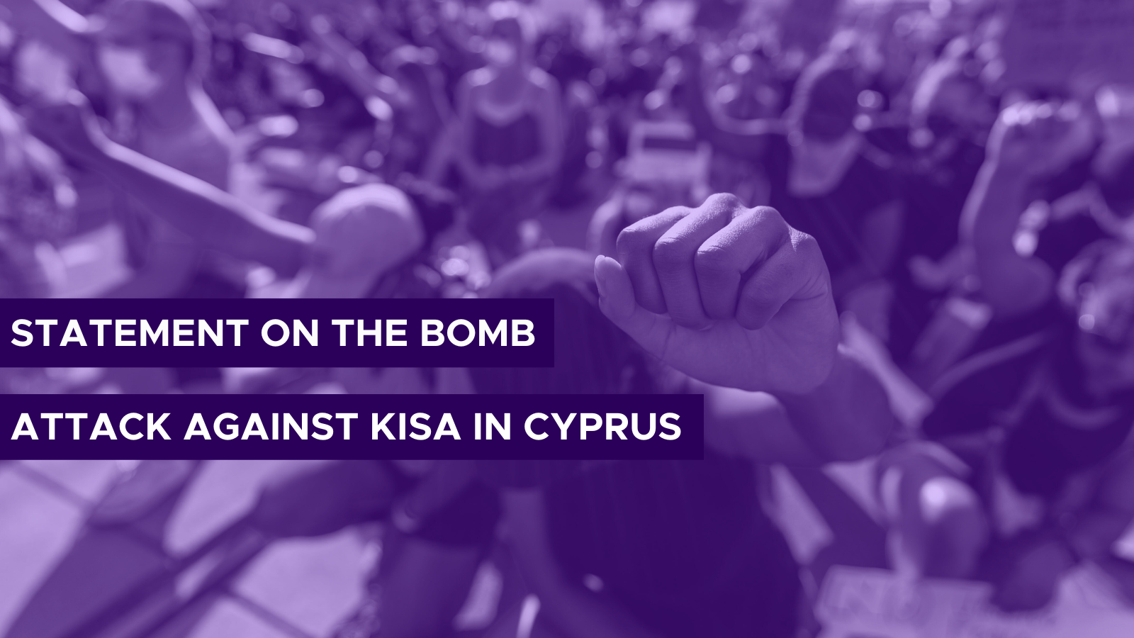 ENAR press statement on the bomb attack against ENAR member KISA in Cyprus