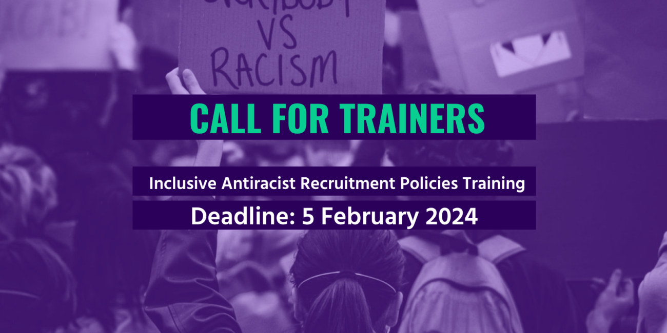 Equal@Work call for trainers recruitment policies with Dentons