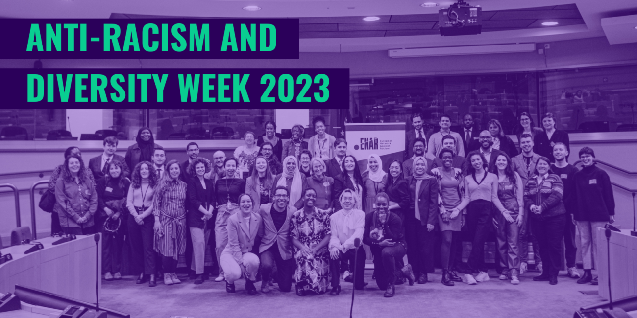 ENAR Anti-Racism and Diversity Week 2023 EU parliament